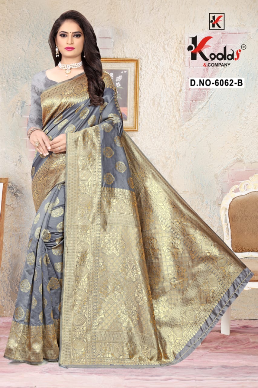 Skoda 6062 Latest Fancy Designer Festive Wear  Silk  Saree Collection